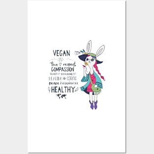 Vegan Is Posters and Art